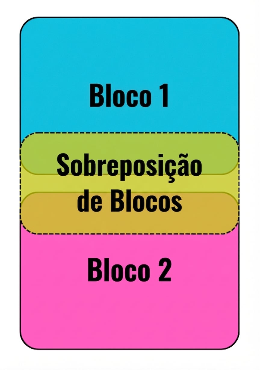 Dois chunks com uma área destacada que se sobrepõe a ambos.