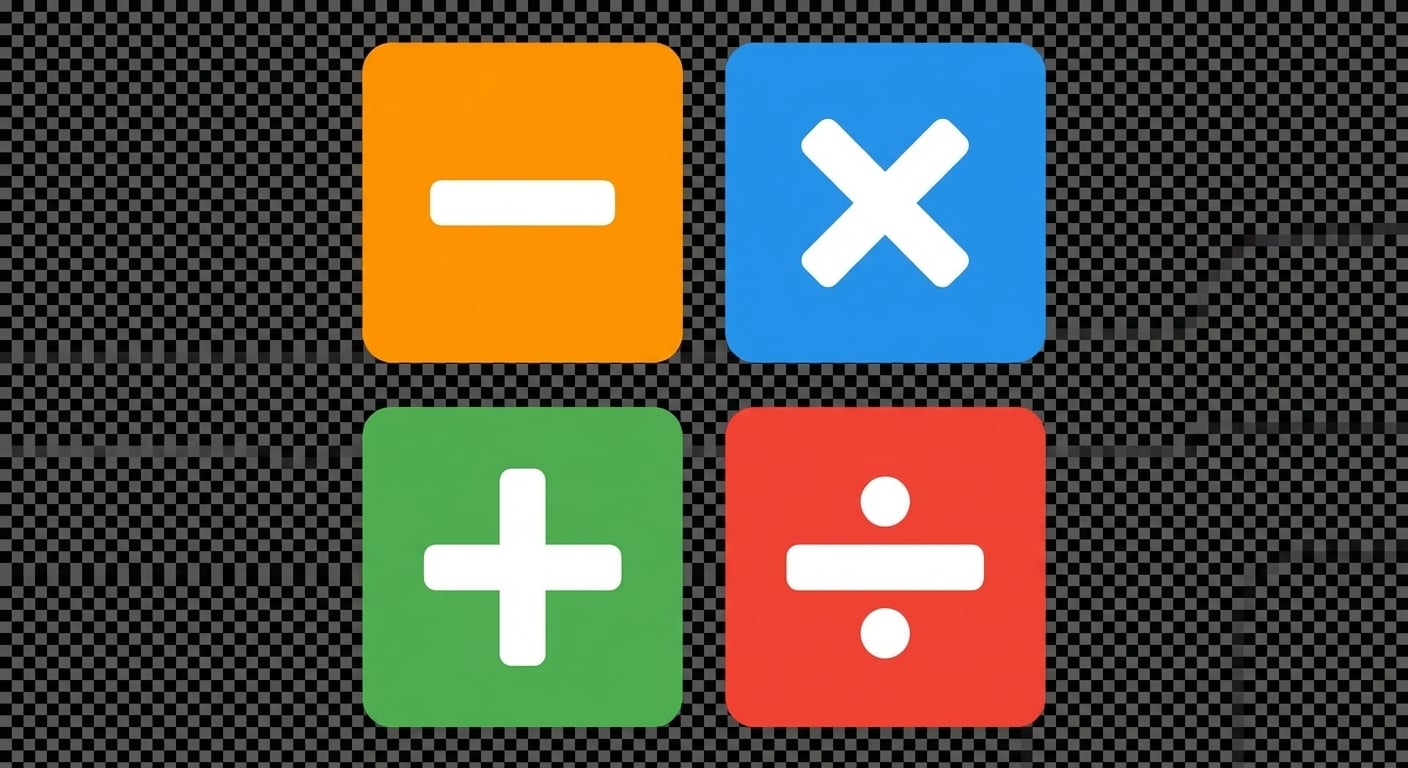 Diagrama de operadores matemáticos.