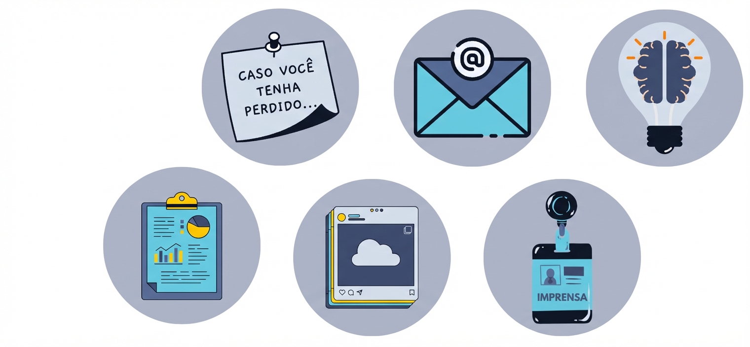 Círculo com uma lâmpada