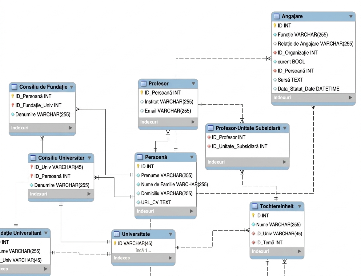 schema bazei de date