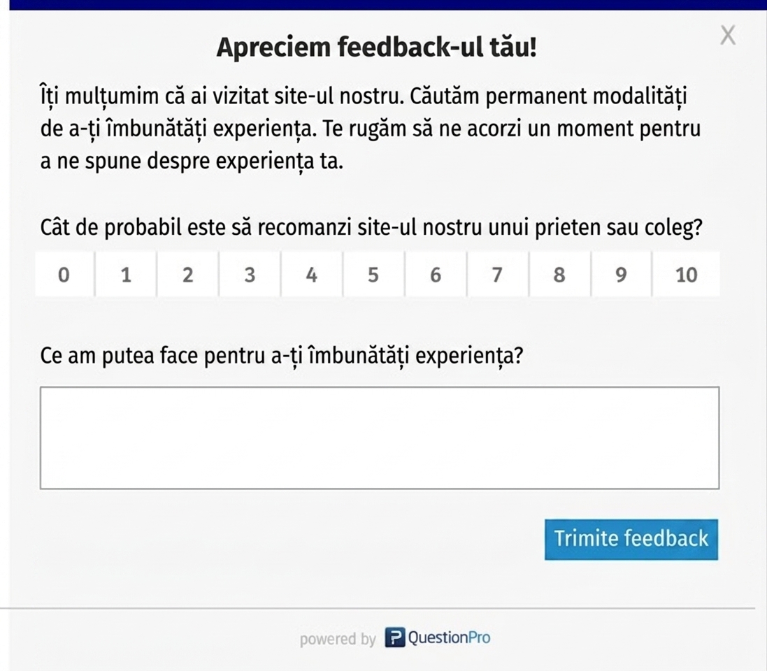 fereastră pop-up
