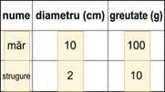 Exemplu de stocare orientată pe coloane