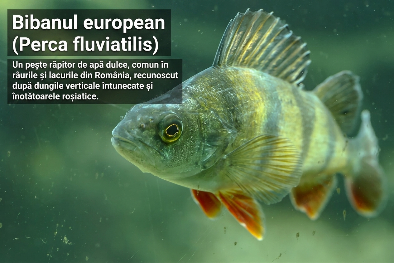 Biban european, _Perca fluviatilis_