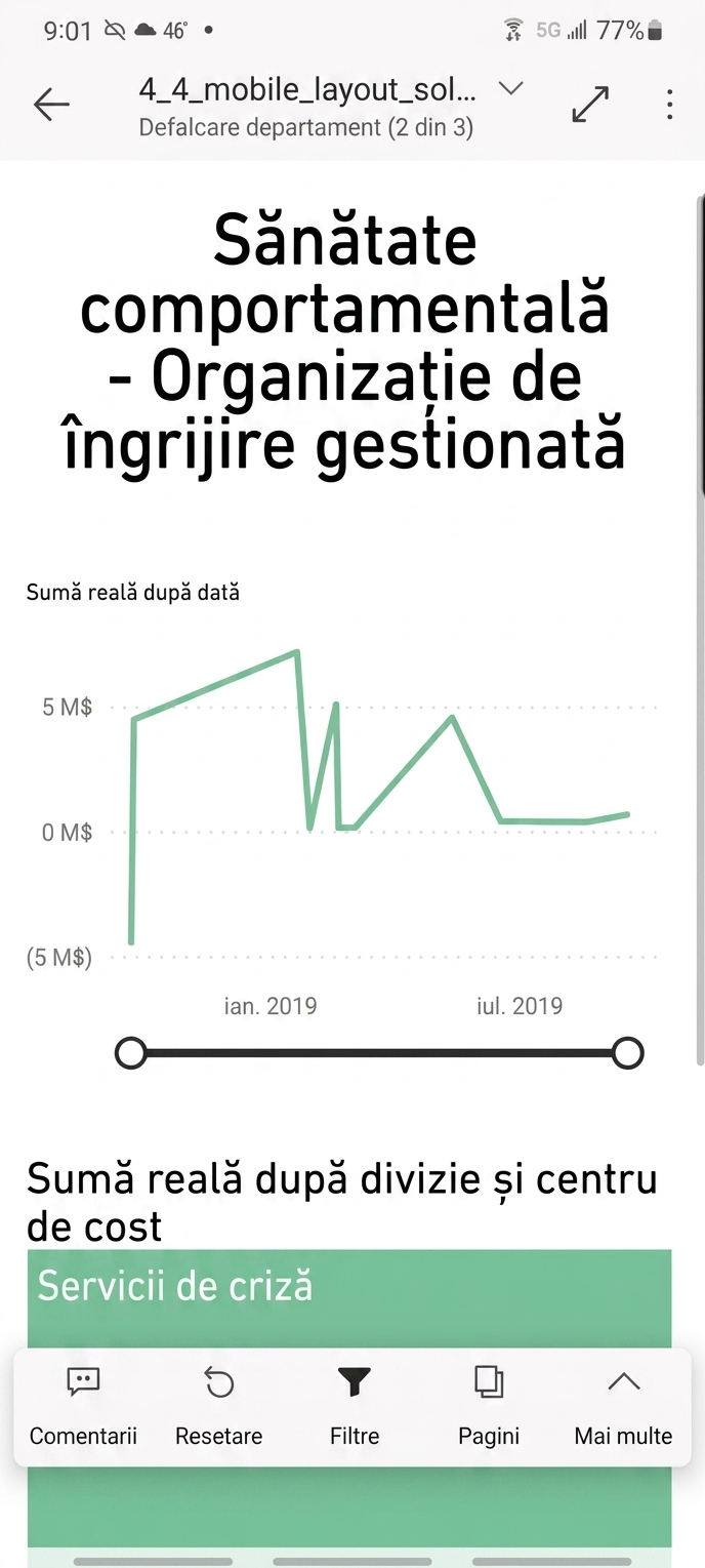 Glisoare de zoom în acțiune