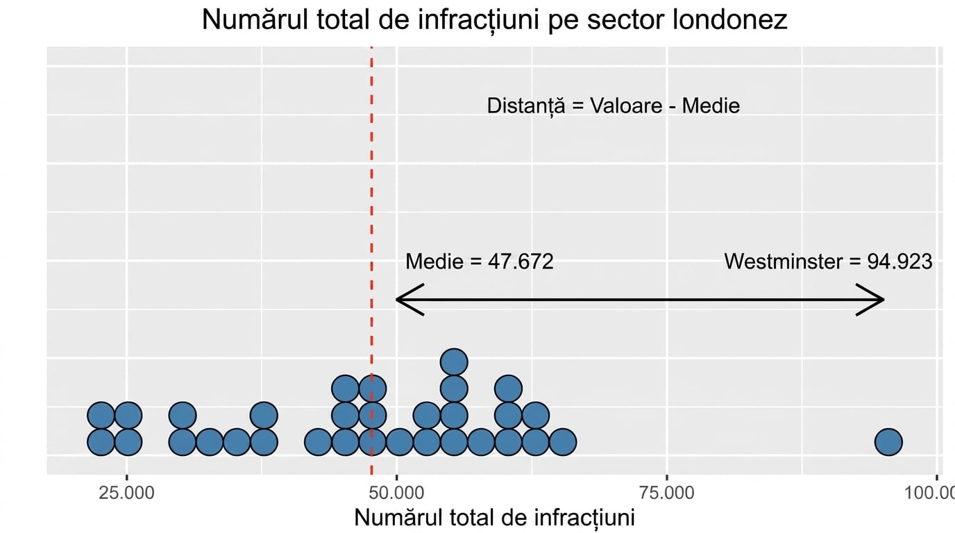 Grafic al varianței care arată distanța dintre Westminster și medie.png