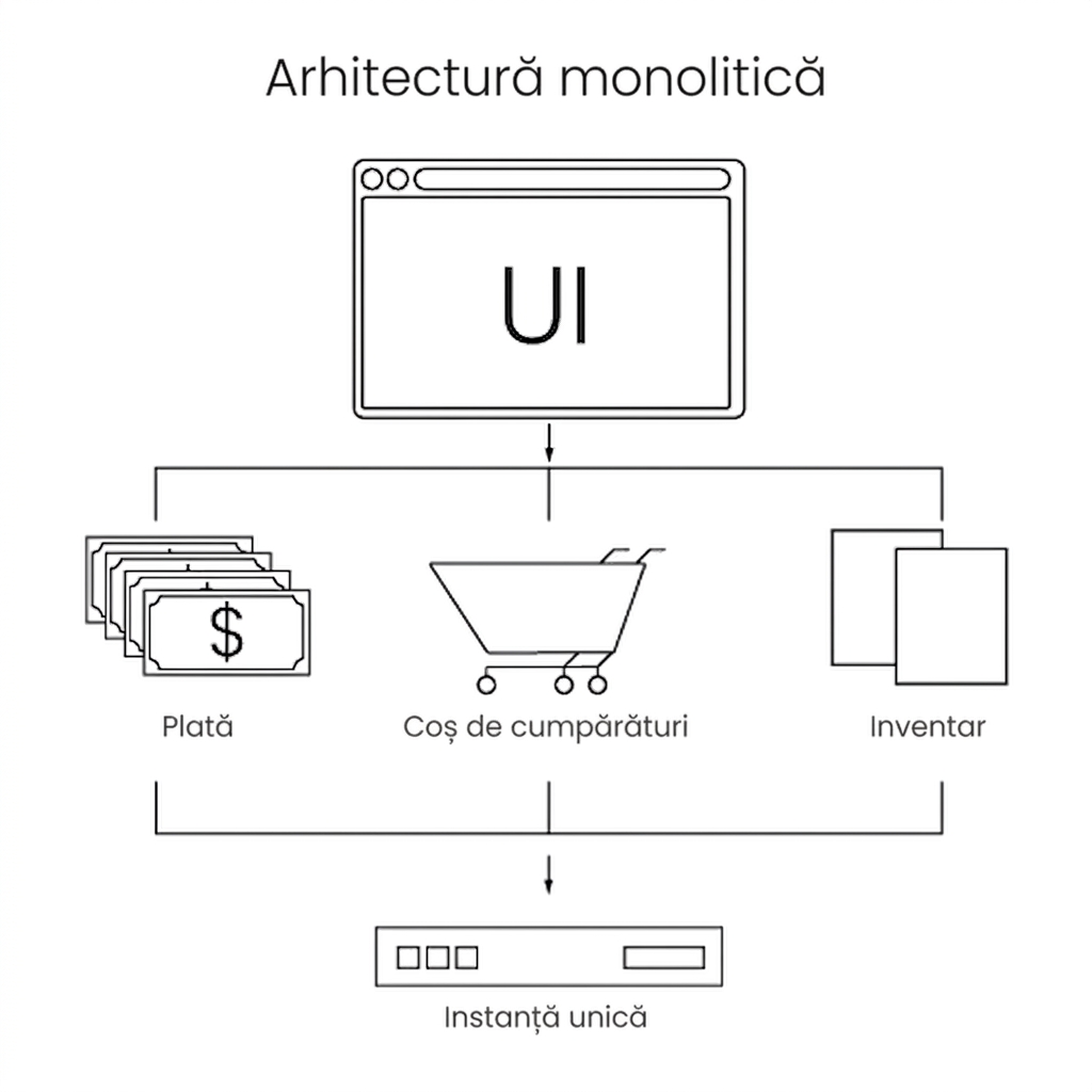 Arhitectură monolitică