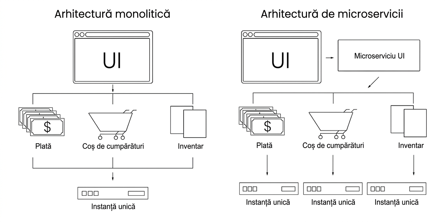 Arhitectură de microservicii