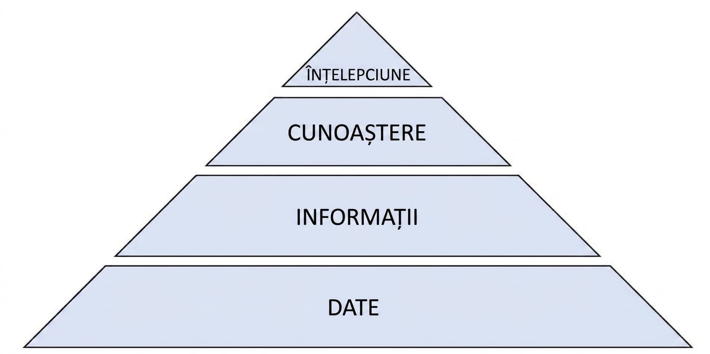 diagrama piramidei DIKW