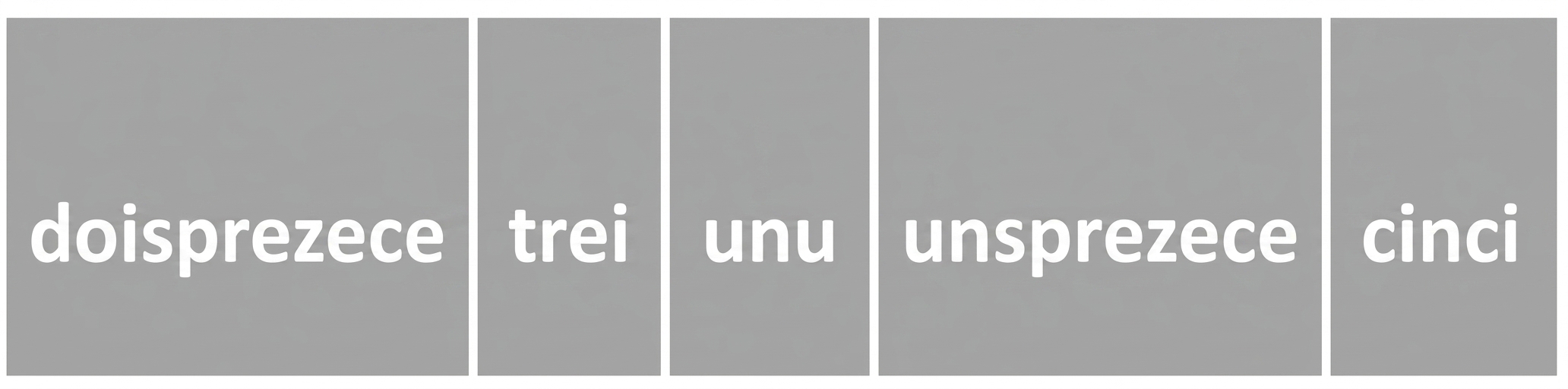 A schematic representation of a list with unordered numbers.