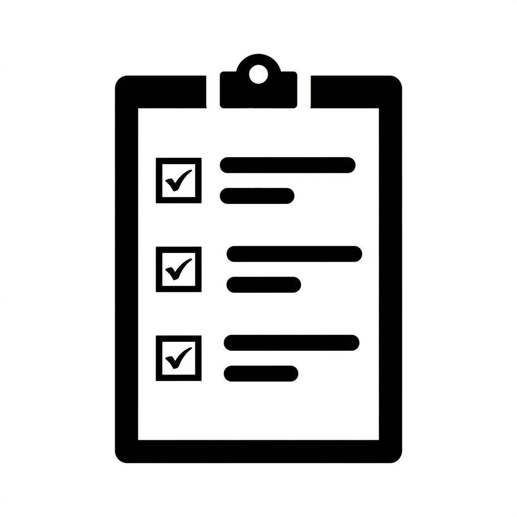 Pictogramă listă de verificare