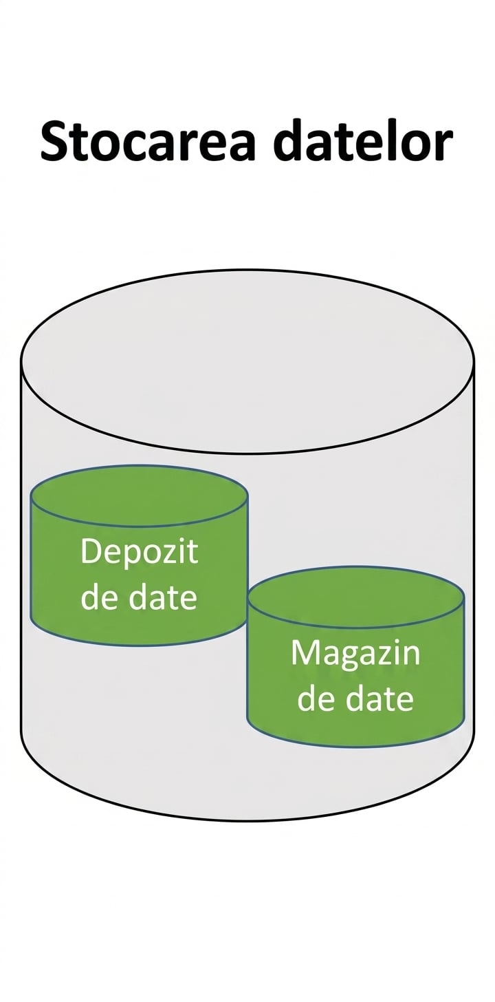 imaginea stratului de stocare pentru depozitul de date