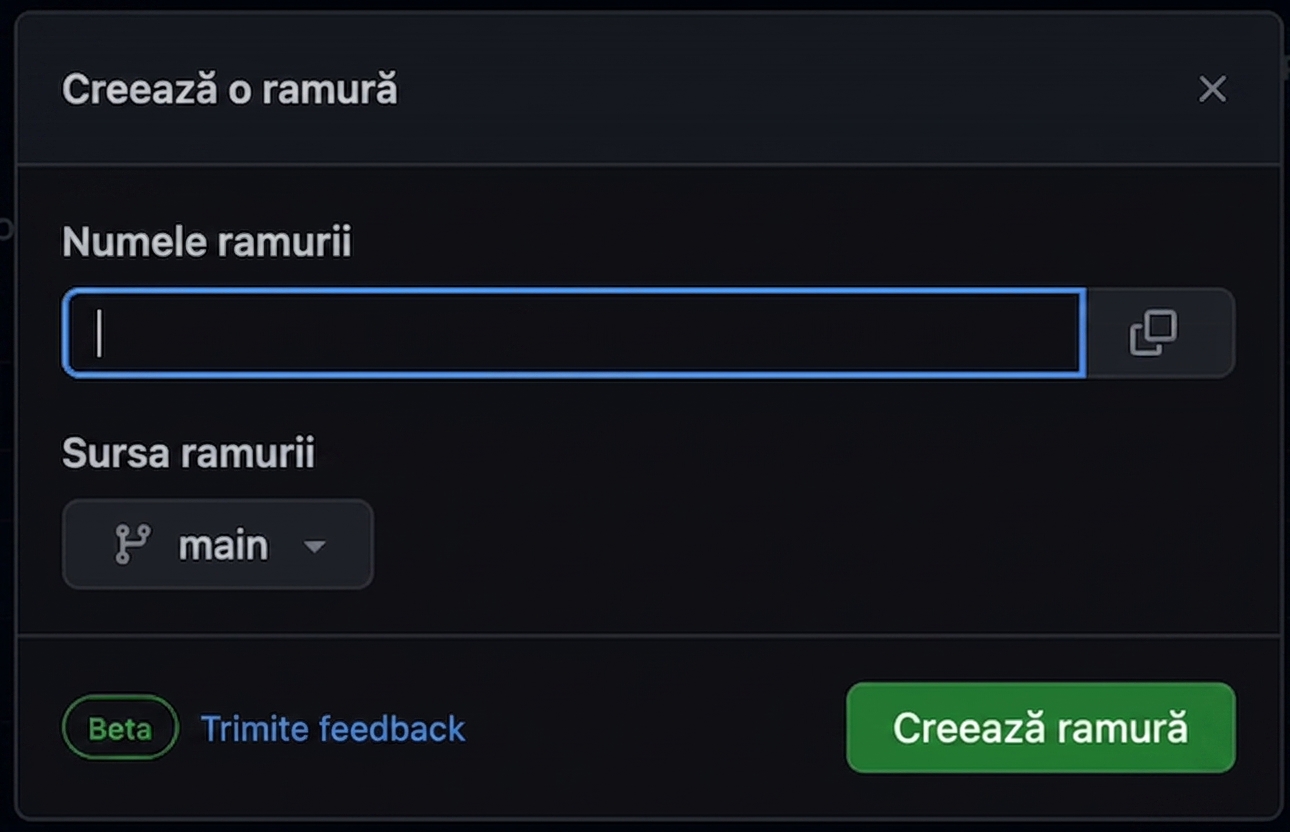 adăugarea numelui ramurii la liga și crearea unei ramuri