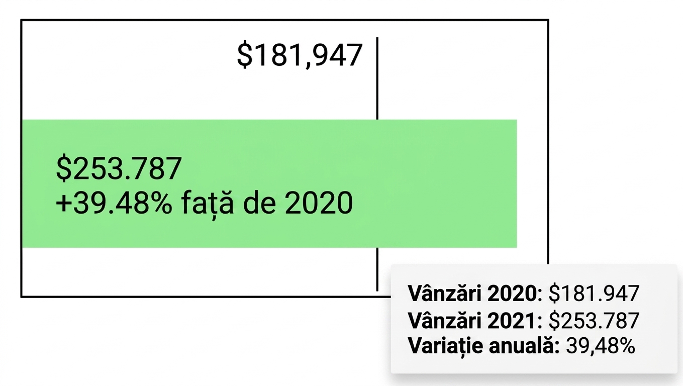 card cu mai multe valori