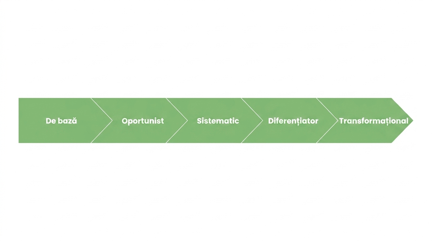Modelul de maturitate a datelor Gartner