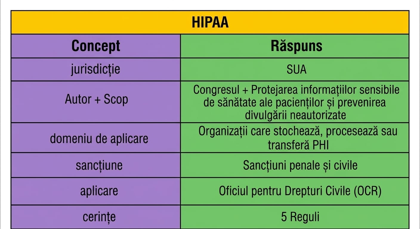 HIPAA în șablonul jAsper
