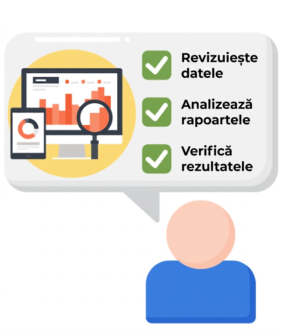 Persoană care reflectează asupra rafinării întrebărilor analitice.