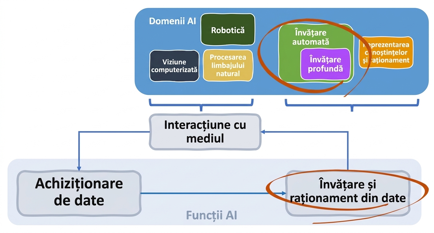 Domenii și funcții AI