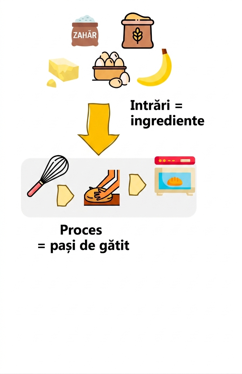 O rețetă culinară privită ca un algoritm