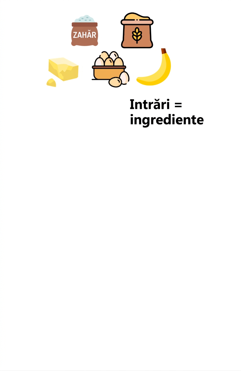 O rețetă culinară privită ca un algoritm