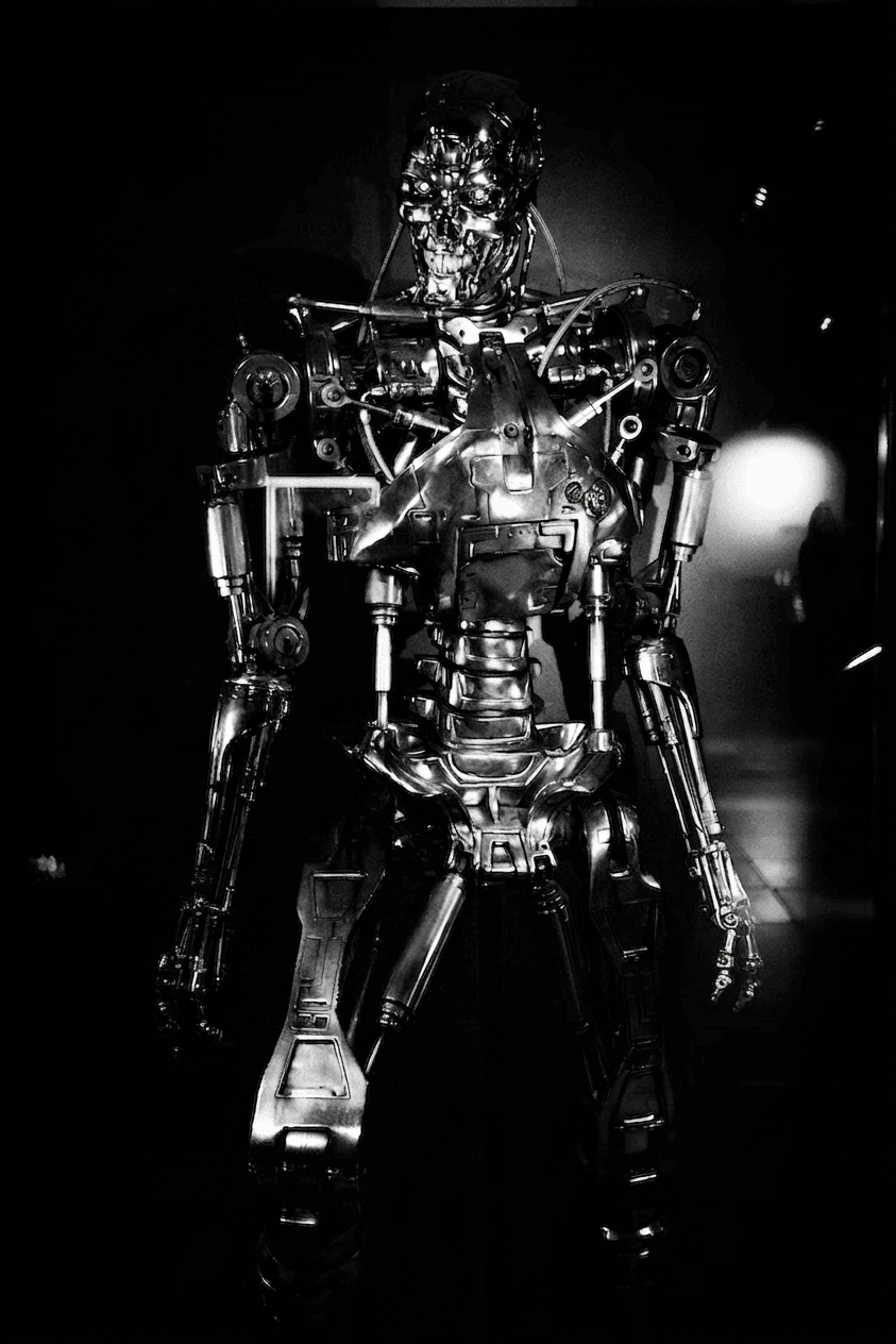 Robot cu aspect periculos