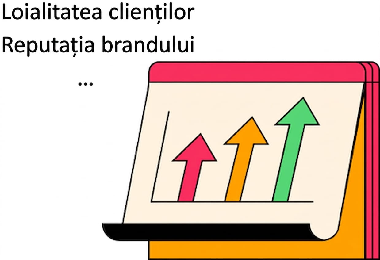 O ilustrație a loialității clienților și a reputației brandului în creștere.