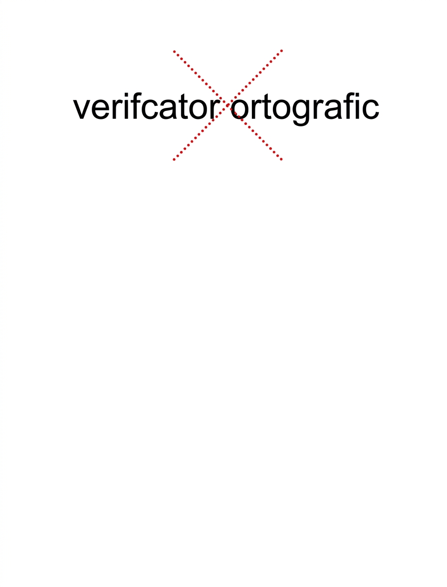 Corectare ortografică.