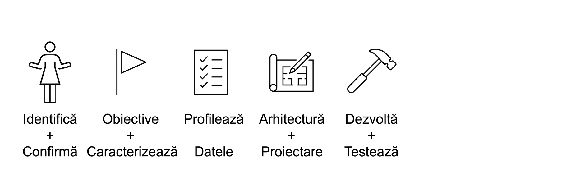 Dezvoltare și testare.