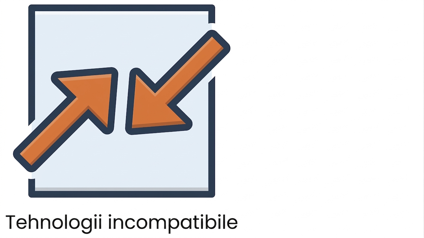 Stivă tehnologică incompatibilă