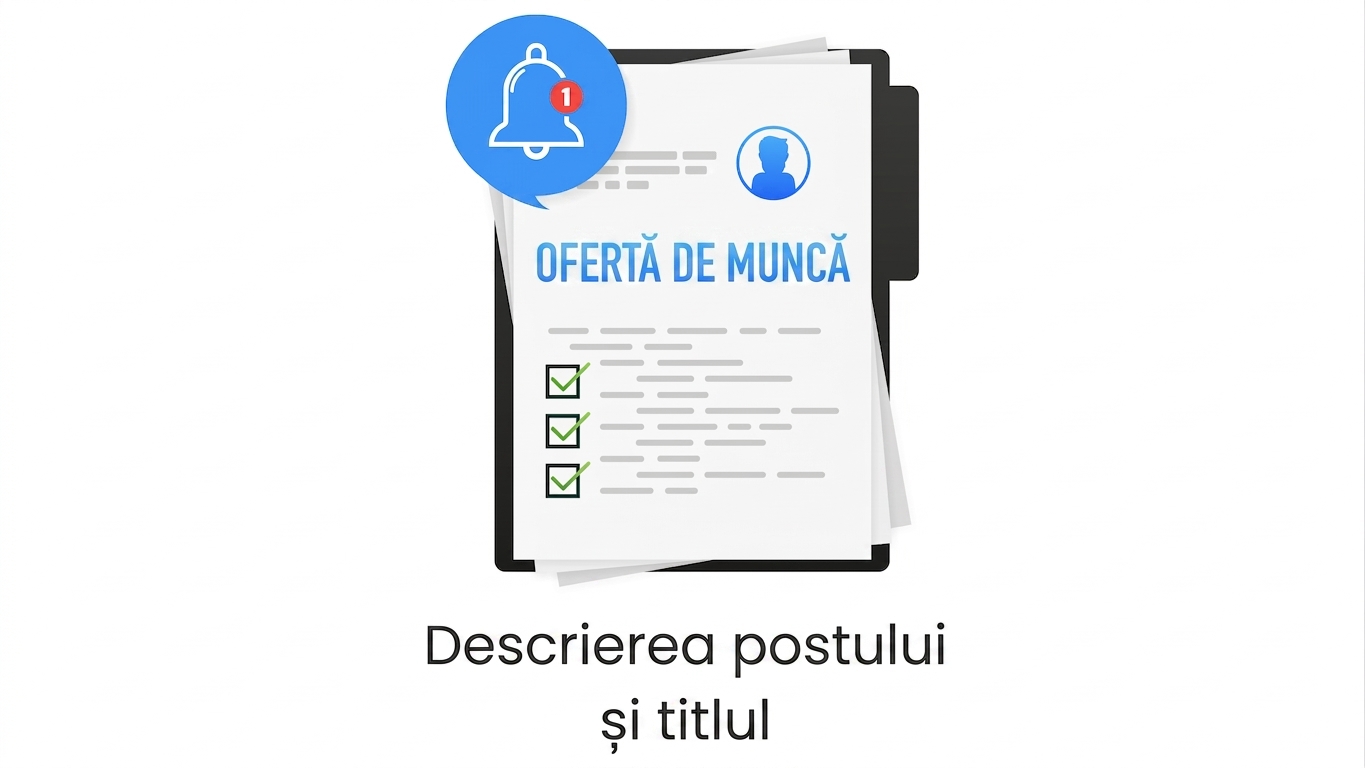 Descrierea și titlul postului