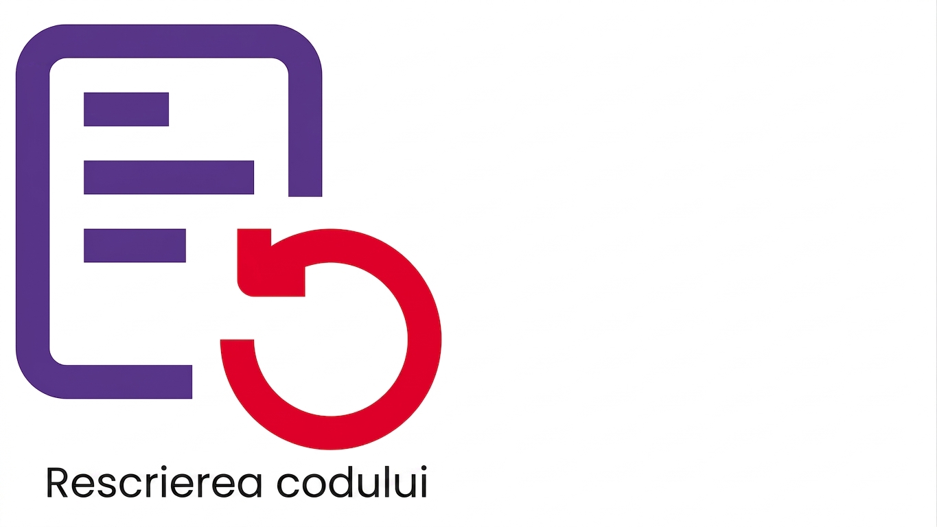 Rescrierea codului