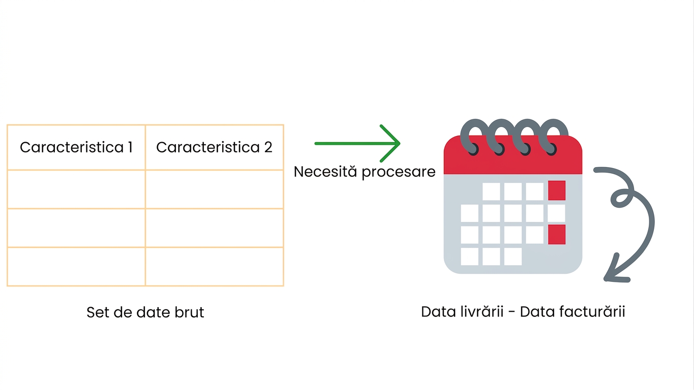 Intervalul de timp de la data facturii la data livrării