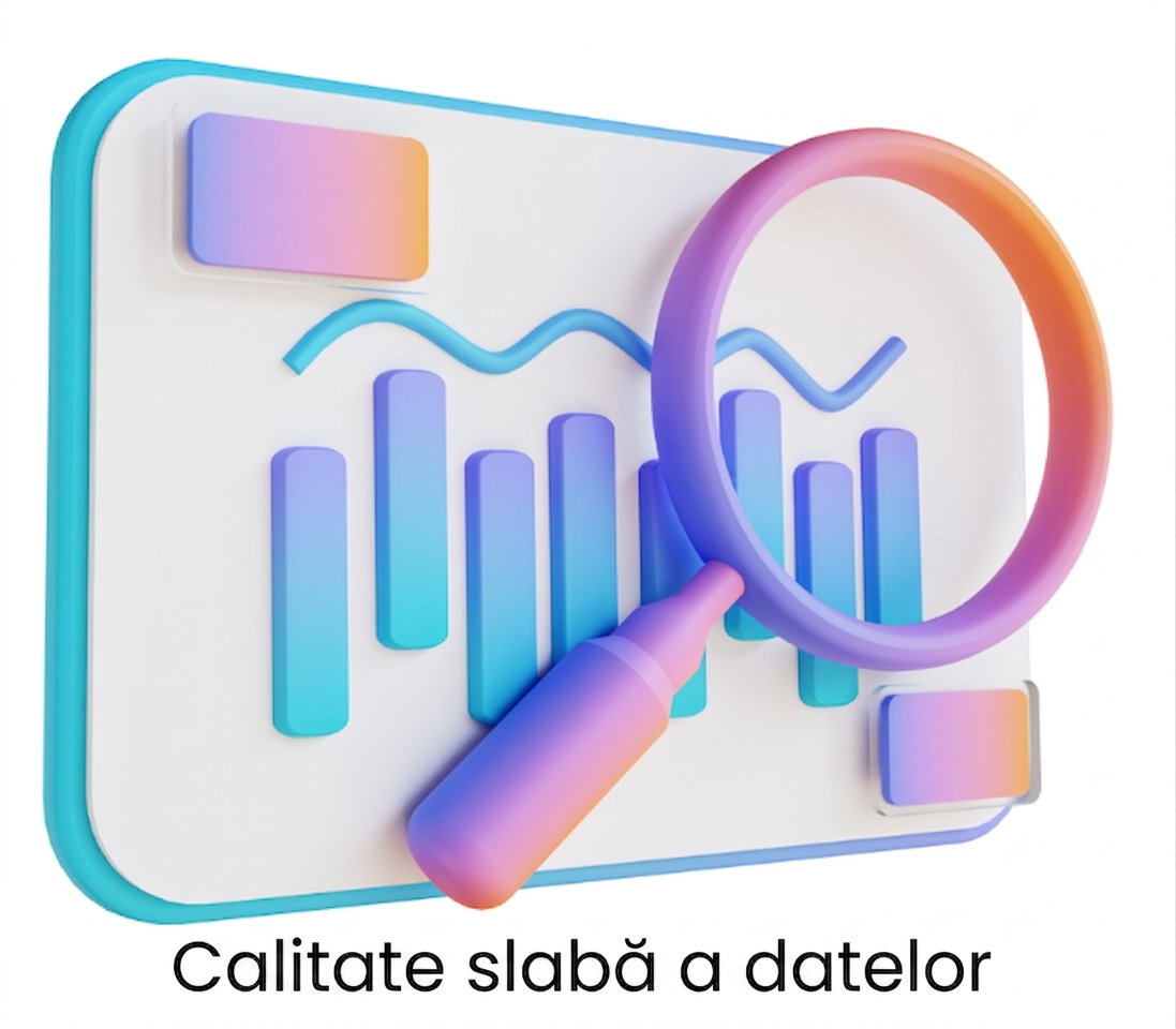 Calitate slabă a datelor