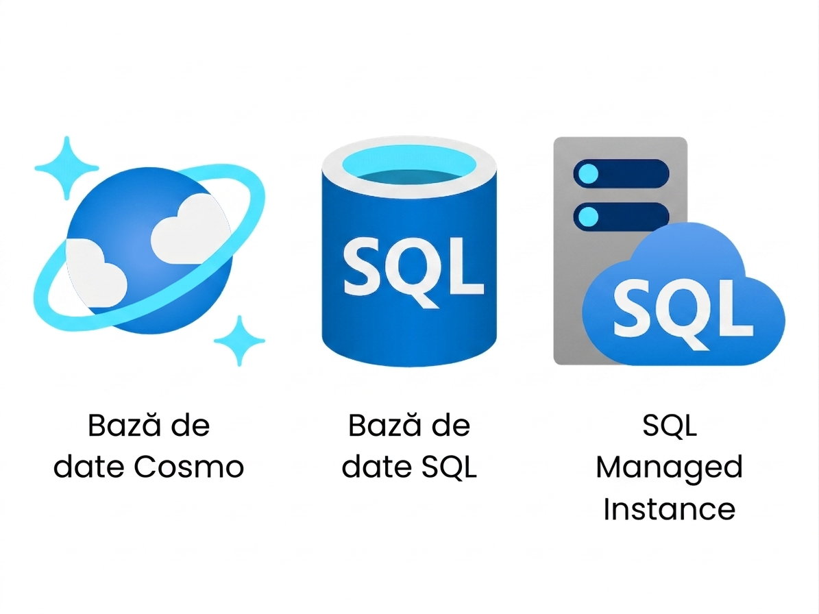 Exemple de servicii Azure Database