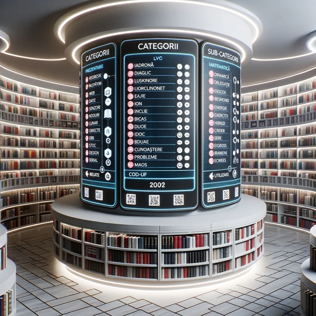 Imagine a unui sistem de catalog de bibliotecă