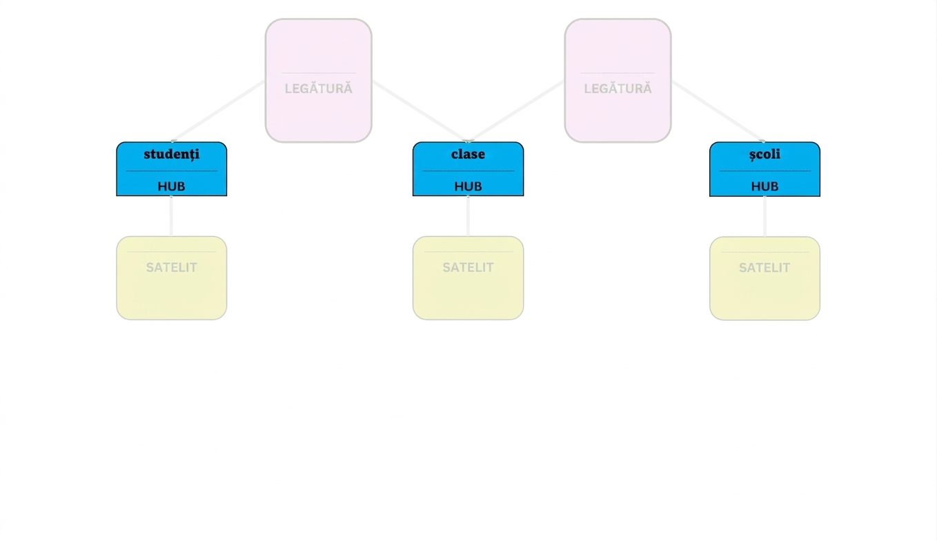 Modelul data vault: hub-uri