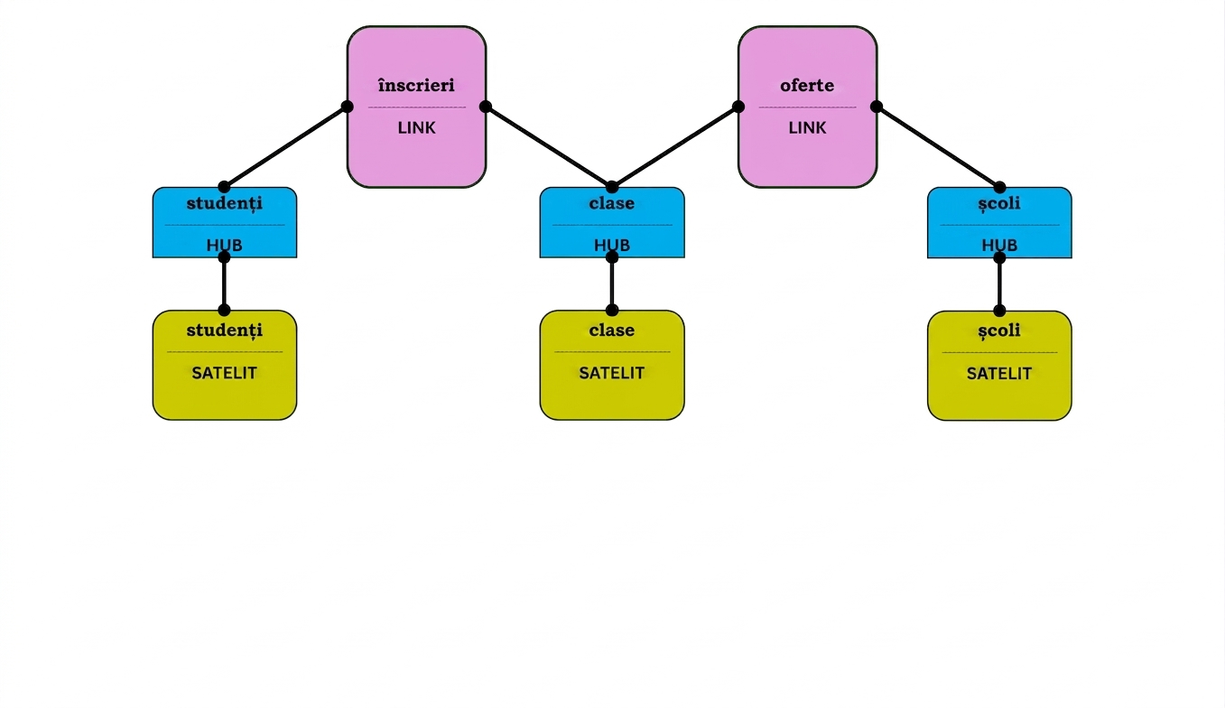 Modelul data vault: Sateliți