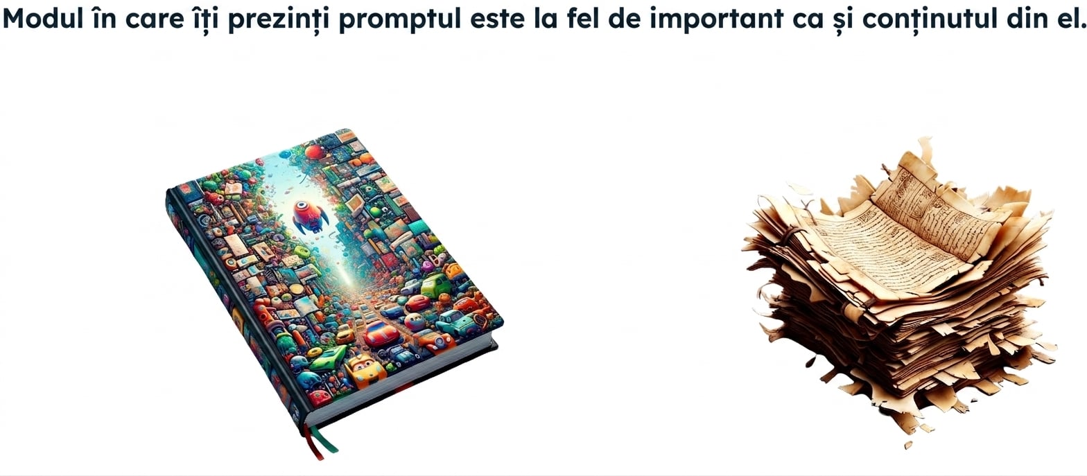 Un manuscris dezordonat