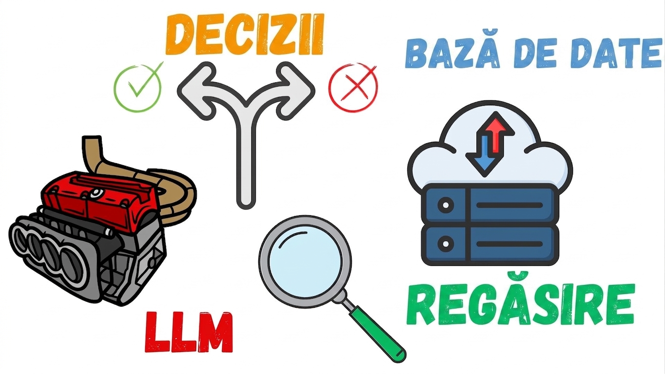 O lupă reprezentând căutarea și regăsirea informațiilor.