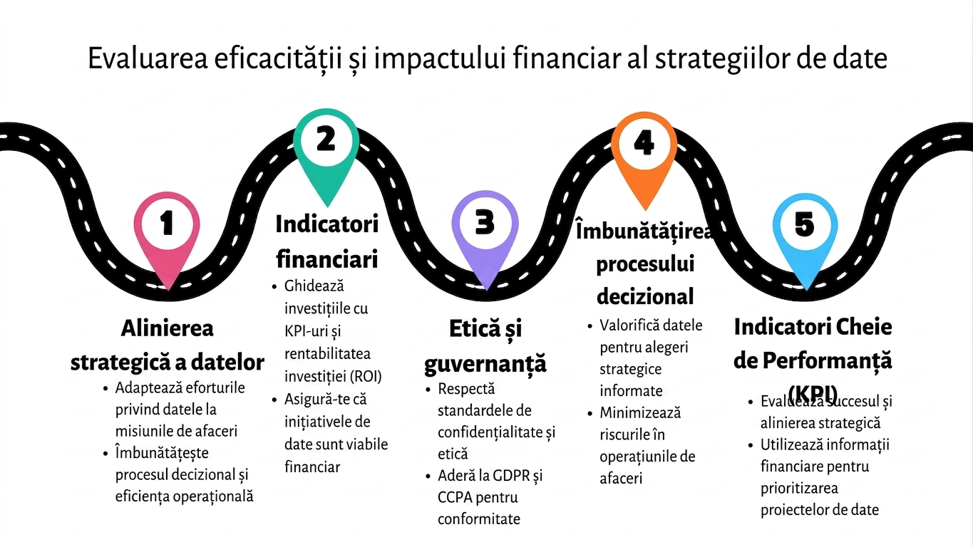 Punctul 5 pe o foaie de parcurs, punctul final