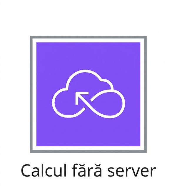 O pictogramă reprezentând calculul serverless.