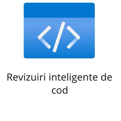 Pictogramă reprezentând recenzii inteligente de cod.