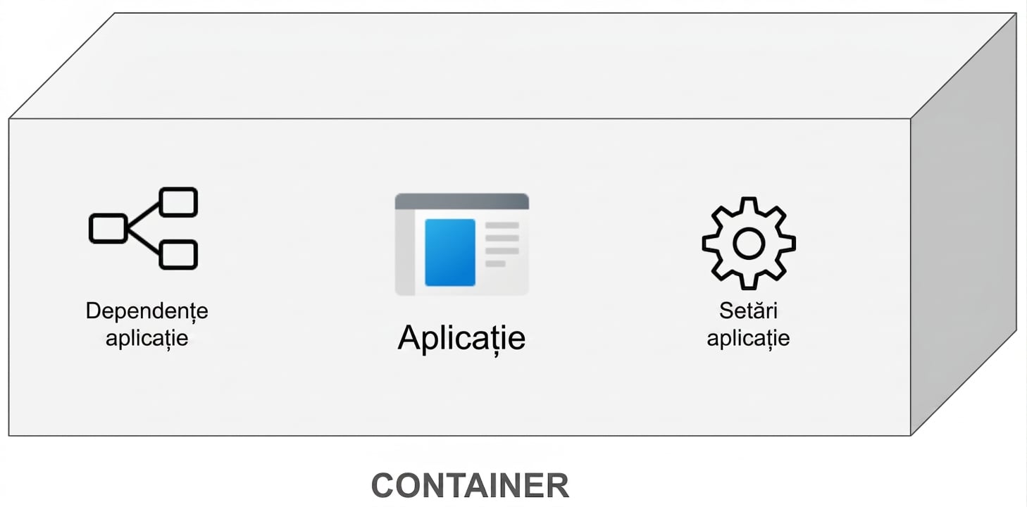 Conținutul unui container