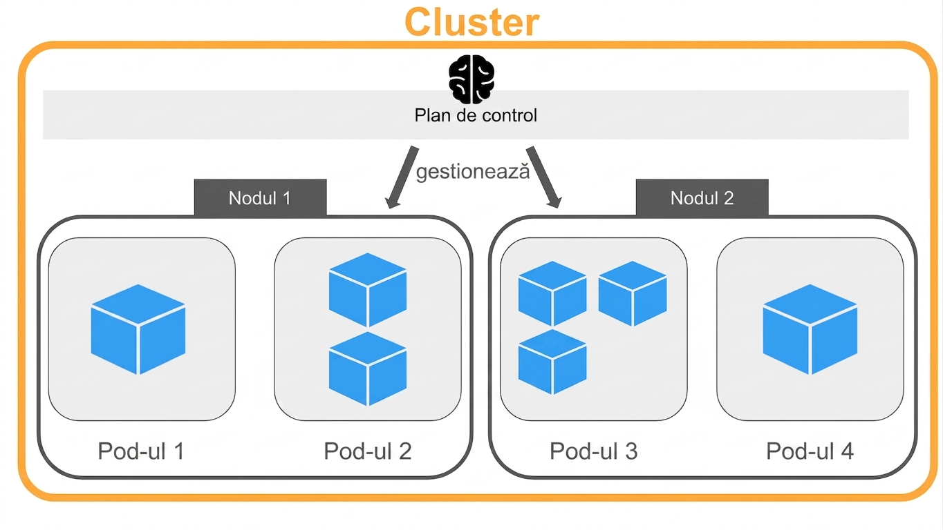 Arhitectura Kubernetes - Cluster