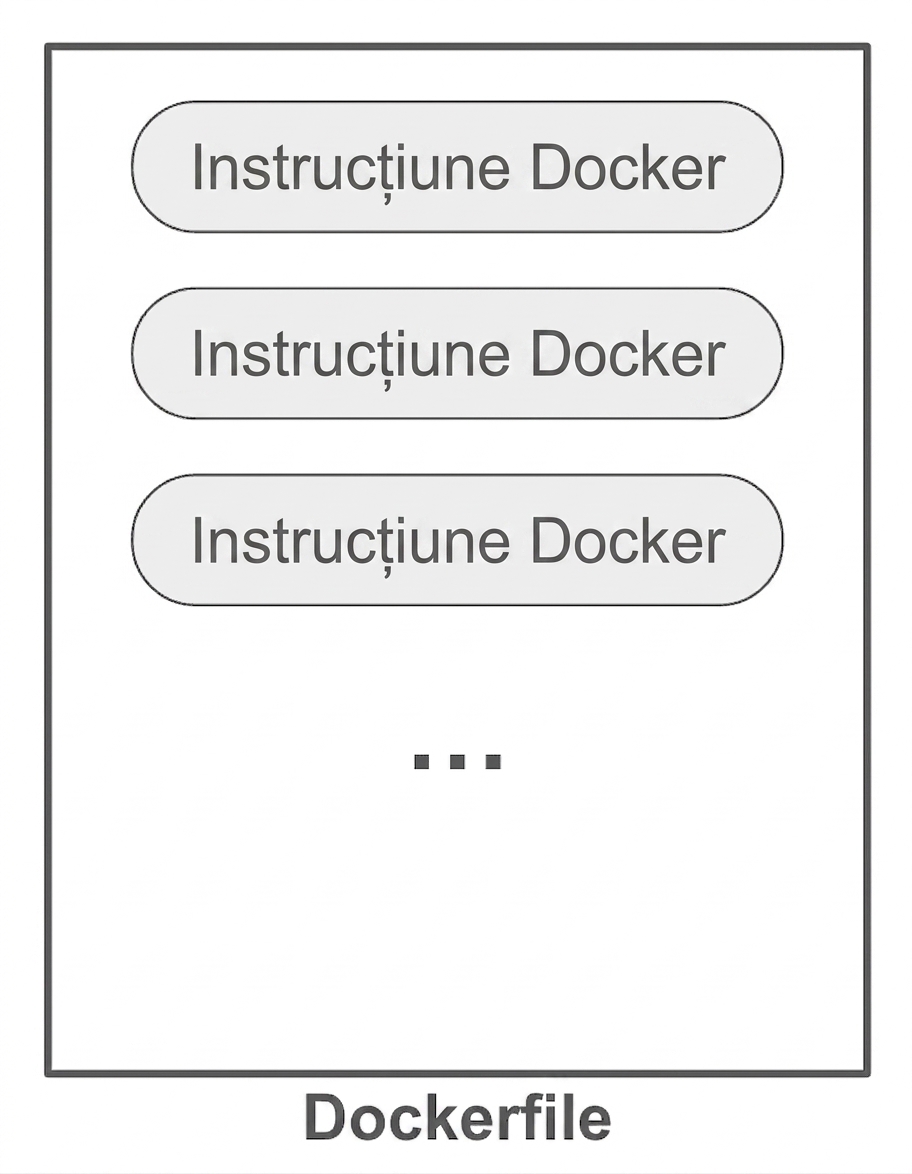 Instrucțiuni Docker în Dockerfile