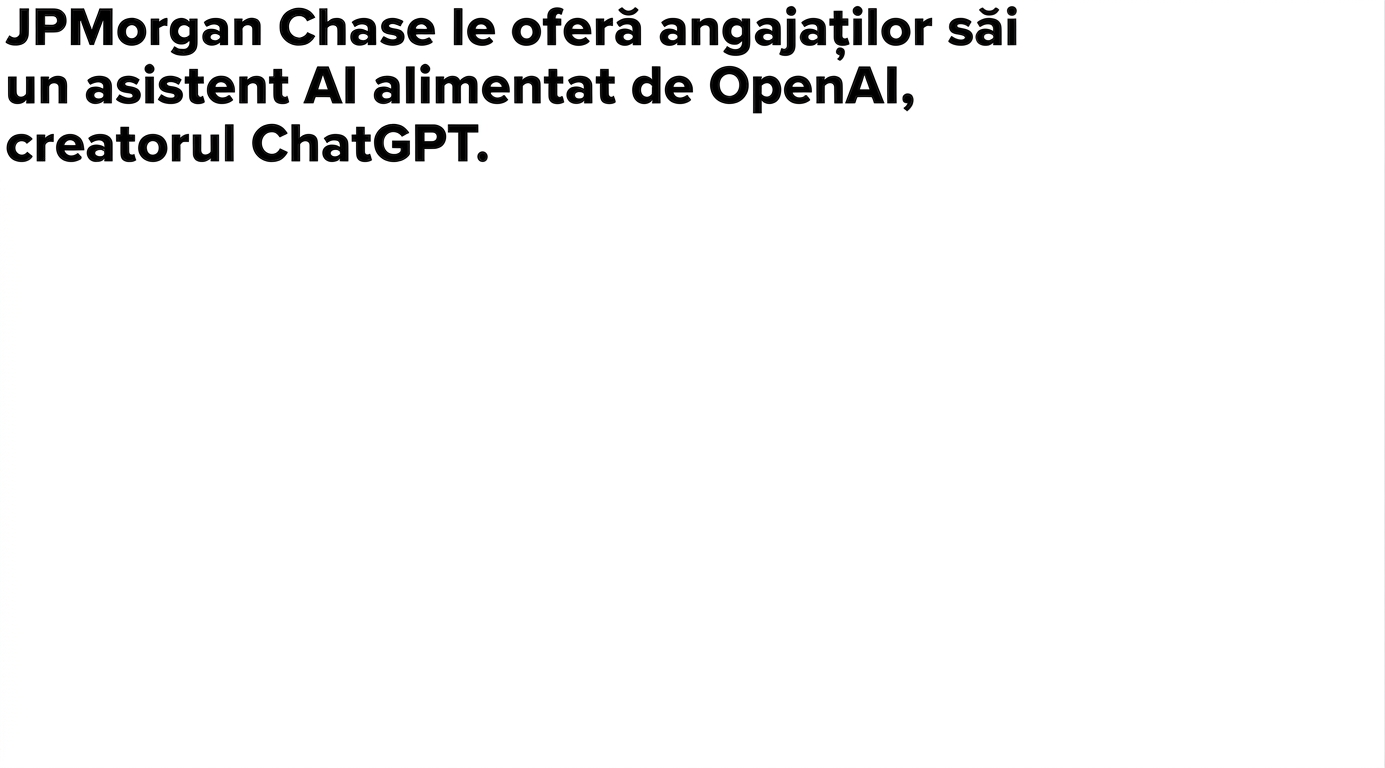 Titluri de știri despre companii care dezvoltă și adoptă modele GPT
