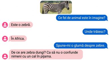 Exemplu multimodal de LLM care utilizează text și imagini