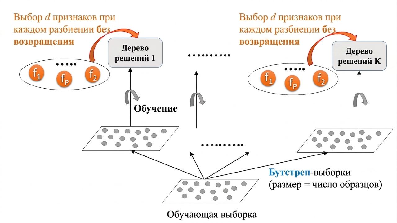 Обучение случайного леса