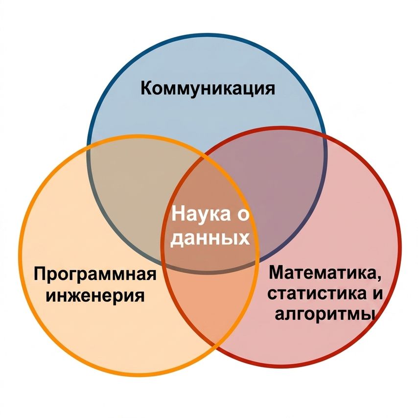 Диаграмма Венна: Data Science