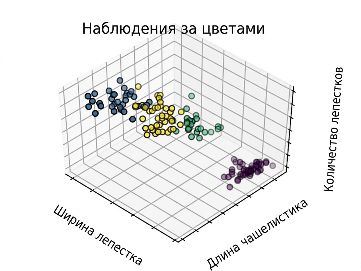 Четыре кластера