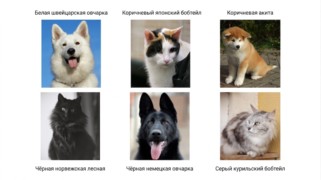 собаки и кошки